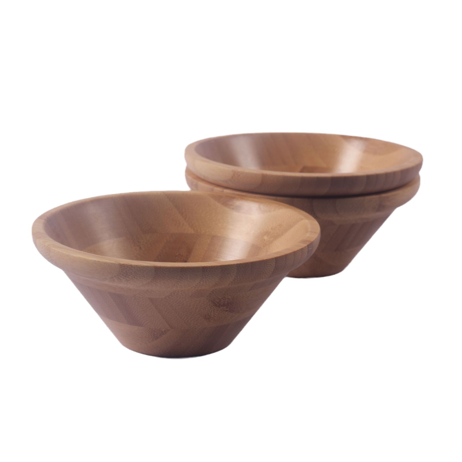 Small bamboo salad bowl, fruit bowl, nut bowl, soup bowl